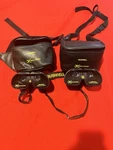 (X2) Bushnell Xtra-wide 4X21 Sport Binoculars 13-0421 900' Field Of View W/case. Fixed Price $99.00.