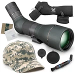 Vortex Optics Razor Hd 27-60X85 Angled Spotting Scope With Cd Hat And Pen Bundle. Fixed Price $1699.00.
