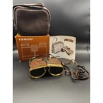 Vintage Tasco Binoculars 24K Gold Plated 1981 W/box, Insert, Leather Case #180. Fixed Price $189.00.