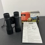 Bushnell Powerview 10X32 Compact Roof Prism Binoculars Model 131032 With Box. Fixed Price $13.99.
