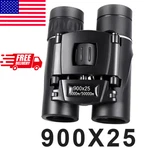 Powerful 900X25 BAK4 Binoculars Long Range Low Light Hunting Camping Telescope. Fixed Price $8.24.