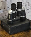 Vintage Bosch-optikon Binoculars Coated Lens Compact Folding W/ Carrying Case. Fixed Price $19.99.