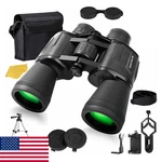 12X50 Hd Binoculars For Adults - Pro Photography Video Kit W/tripod & Phone Adap. Fixed Price $67.43.