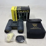 Bushnell Trophy Compact Waterproof 10X25 Binoculars; Fov 325FT 1000YDS W/case. Fixed Price $24.99.