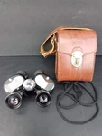 Vintage Bushnell Binoculars "broadfield" 6X25 11.0 Degrees W Case #220657. Fixed Price $98.00.