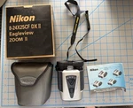 Nikon Eagleview Zoom 8-20X25 Cf Binoculars With Case And Manual. Fixed Price $85.00.