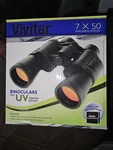 Vivitar Binoculars 7 50 Magnification With Uv Coated Optics New Box. Fixed Price $15.00.