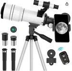 For Adults & Kids, 70MM Aperture Astronomical Refractor Telescopes. Fixed Price $79.99.
