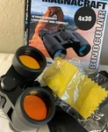 Magnacraft 4X30 Binoculars SPBIN4302 Case Strap Lightweight Compact Yellow Lens. Fixed Price $12.00.