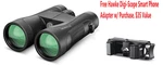 Hawke Optics Endurance Ed Binoculars, 12X50, Black 36210 W/ Digi-scope Adapter. Fixed Price $479.99.