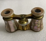 Antique Lemaire Paris Rainbow Mother Of Pearl Opera Glasses/ Binoculars. Fixed Price $79.99.