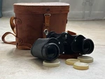Vintage Zuiho 8X30 Binoculars Field 7.5 Japan + Case. Fixed Price $99.00.