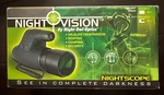 Night Owl Optics Vision Monocular NOXM50 New With Lithium Batteries. Fixed Price $199.95.