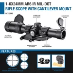 Barska 10-40X 50MM Ao Varmint Riflescope For Long Range W/ Mil-dot AC11084. Fixed Price $358.99.