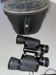 Ansco Elite Binoculars With Case Vintage Model No. 9110 Fully Coated 7X35. Fixed Price $32.00.