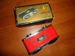 Vintage Red Selsi Sport Glass 3X Coated Lens Excellent Condition Original Box. Fixed Price $15.00.