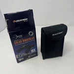 Celestron Eclipsmart 10X25 Solar Viewing Iso Certified Binoculars New Open Box. Fixed Price $12.99.
