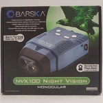 Barska NVX100 Night Vision Monocular Infrared Ir Scope Green Lens Portable Viewe. Fixed Price $356.34.