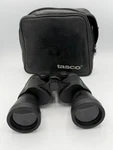 Tasco Binoculars W/ Case Porro Prism Field Glasses Tripod Socket. Fixed Price $14.99.