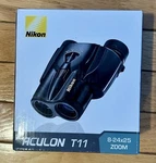 Nikon Zoom Binoculars Aculon T11 8-24X25 Poloprism Black. Fixed Price $197.99.