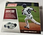Coleman Compact Zoom Binoculars 10-40 21 Open Box. Fixed Price $34.00.