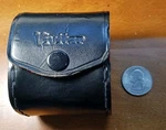 Vintage Vivitar Camera Case Black Red Lined Made Japan Belt Loop. Fixed Price $14.95.