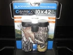 Barska 10X42 Blackhawk Waterproof Binocular, Mossy Oak Break-up Camo, AB11851. Fixed Price $79.99.