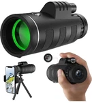 Jiasifu 40X60 High Definition Monocular Telescope With Smartphone Adapter Bak.... Fixed Price $535.62.