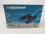 Celestron Landscout 10X25 Compact Binocular - Roof Prism Black Water Resistant. Fixed Price $17.09.
