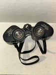 Vtg Sears Discoverer 7 35 Binoculars With Case Model 6212 Extra Wide Angle. Fixed Price $19.99.