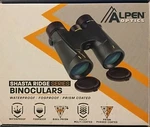 Alpen Shasta Ridge 10X42 394SR Waterproof Binoculars With BAK4 Optics. Fixed Price $180.00.
