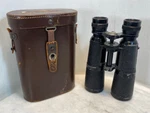 Antique Hensoldt Wetzlar Dialyt 7X42 Binoculars + Case WW2 Military. Germany. Fixed Price $395.00.
