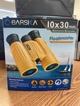 New Barska Wp Floatmaster Binoculars (blue Lens, Yellow) 10X30MM,. Fixed Price $39.98.