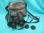 Bushnell Powerview 10X50 Wa Binoculars With Case 13-1056 341 Ft At 1000 Yards. Fixed Price $6.42.