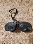 Binoculars Sans Streiffe #975 Sightseer 7X35 10.5* Wide Angle. Fixed Price $50.00.