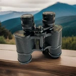 Vintage Selsi Binoculars Light Weight Amber Coated Optics 7X35, Case & Strap. Fixed Price $13.19.