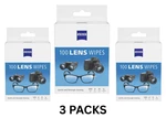 Zeiss Gentle And Thorough Cleaning Eyeglass Lens Cleaner Wipes, 100 Count 3 Pack. Fixed Price $13.99.