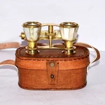 Vintage Brass Opera Glasses Mother Of Pearl & Handle Fittings France. Fixed Price $30.97.