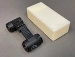 Vintage Apeha Russian Spy Mini Binoculars Opera Glasses Folding Compact W/ Case. Fixed Price $28.00.