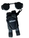 Nikon Prostaff Suspender Harness Binocular Strap Plus Lens Cover-new. Fixed Price $25.00.