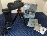 Gosky Piper Monocular Telescope, 12X55 Hd For Adult With BAK4 Prism.... Fixed Price $105.00.