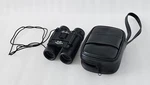 Binolux 8X21 Compact Binoculars With Leather Case Opera. Fixed Price $9.95.