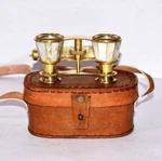 New Antique Mother Of Pearl Binoculars Nautical Working Opera Telescope Gift. Fixed Price $44.95.