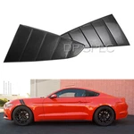 For 2015-2017 Mustang Gt V6 Black Quarter 1/4 Side Window Louver Scoop Cover. Fixed Price $36.90.