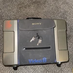Sony Video 8 Camcorder Hard Case ** Only With Keys Locks Work Nice. Fixed Price $59.99.
