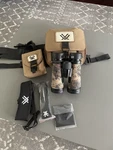 Vortex Eagle Hd Camo 10X42 Truetimber Prairie Binoculars With Harness. Fixed Price $250.00.