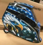 Eagle Solar Auto Darkening Certified Welding/grinding Helmet W/ 4 Sensors. Fixed Price $39.99.