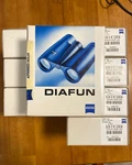 Zeiss Diafun 8X30 Mc Binoculars, Nos New Box. Fixed Price $275.00.