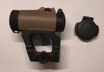 Aimpoint Micro T-2 Red Dot Sight Tan 1.93" Scalar Works Mount Kill Flash. Fixed Price $999.99.