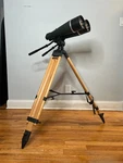 Oberwerk 25X100MM Cf Deluxe Long Range Binoculars Custom Wood Tripod $970 Orig. Fixed Price $600.00.